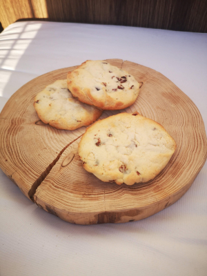 Cookie chocolat blanc & cranberries