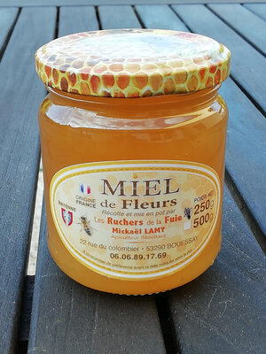 Miel aubépine et acacia