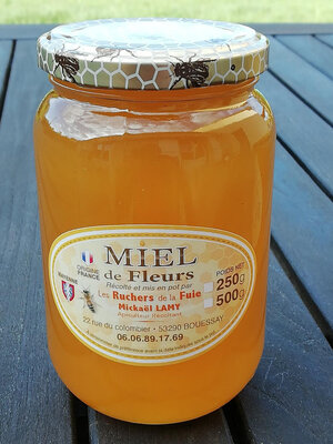 Miel aubépine et acacia