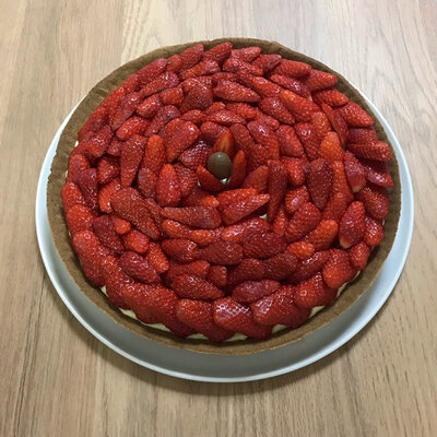Tarte aux fraises
