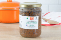 Lentilles vertes cuisinées