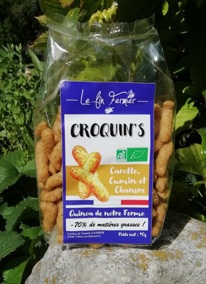 Croquin's carotte, cumin et chanvre