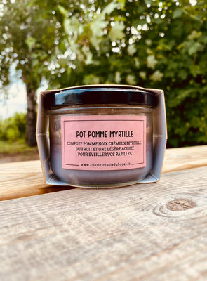 Pot pomme myrtille