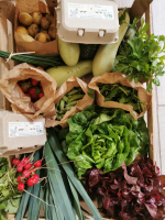 Panier de fruits et légumes