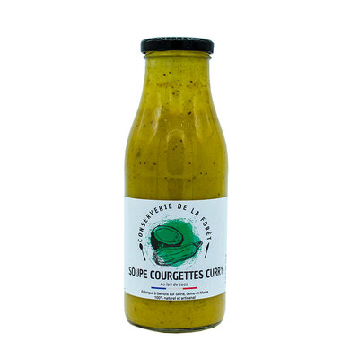 Soupe artisanale courgettes curry 75cl
