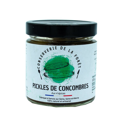 Pickles de concombres aux épices