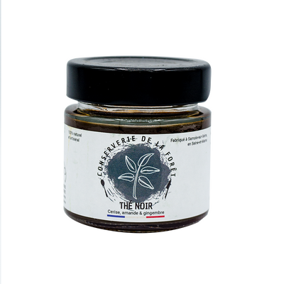 Gelée de thé noir aux fruits rouges