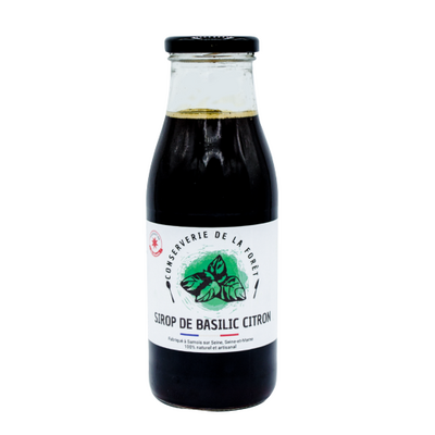 Sirop basilic citron