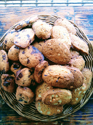 Quatres cookies maison