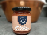 Confiture de fraise-rhubarbe