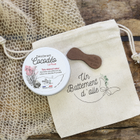 Cocodéo floral avec pochon spatule