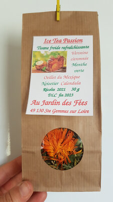 Ice tea passion tisane froide