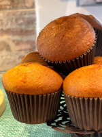 Muffin confiture framboise