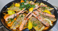 Paëlla au fruits de mer maison