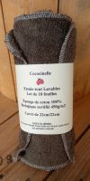Lot de 10 essuie-tout lavable en coton bio