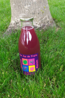 Jus de pommes raisin