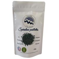 Spiruline française en paillettes – 100g