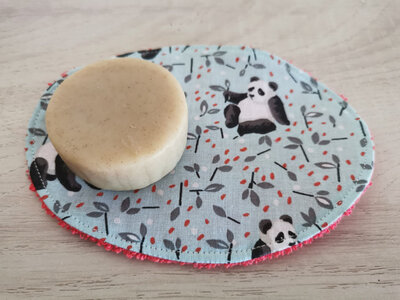 Porte savon 'panda'