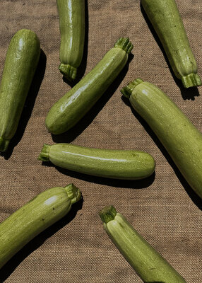 Courgette verte claire