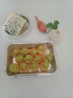 Feuilletés d'escargots au bleu de laqueuille