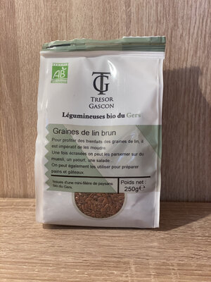 Graines de lin brun bio 250g