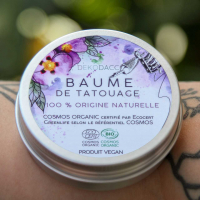 Baume de tatouage certifié bio* 100% naturel