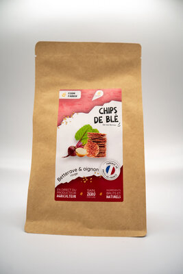 Chips de blé - betterave rouge et oignon