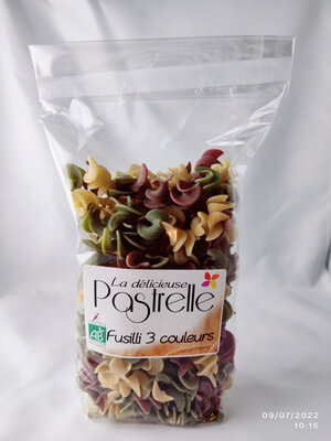 Fusilli 3 couleurs bio