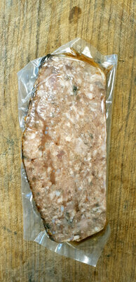 Tranche de pâté en terrine