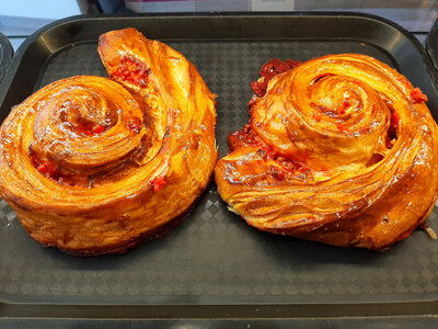 Roulé aux pralines