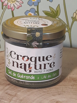 Fleur de sel  à l'ail des ours