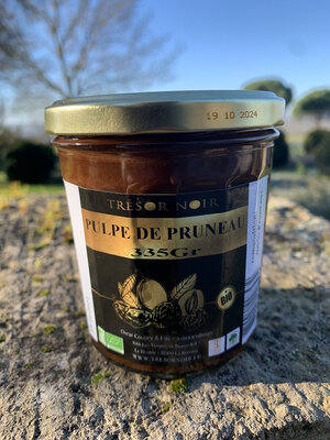 Pulpe de pruneaux bio 335g