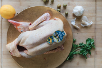 Canette fermiere prete a cuire