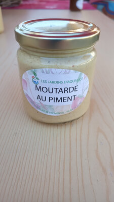 Moutarde au piment artisanale