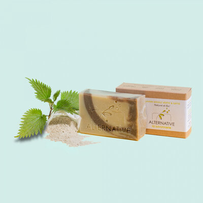 Savon argile verte et ortie
