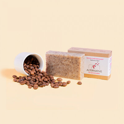 Savon café exfoliant