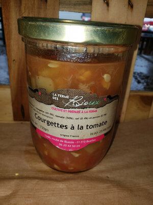 Courgettes au curry bio