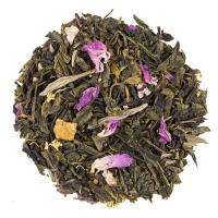 Thé vert - jasmin – rose bio