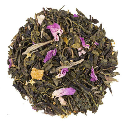 Thé vert - jasmin – rose bio