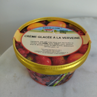 Glace à la verveine