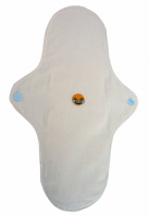 Serviette hygiénique nuit lavable en coton