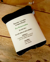 Eponge lavable et réutilisable bleu