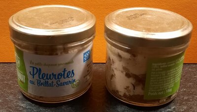 Pleurotes au brillat-savarin
