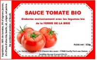 Sauce tomate bio