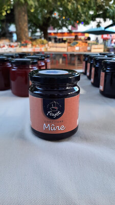 Confiture de mûre épépinée