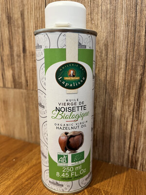 Huile de noisettes