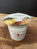 Yaourt au lait de chèvre - ananas