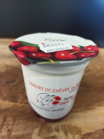 Yaourt au lait de chèvre - cerise