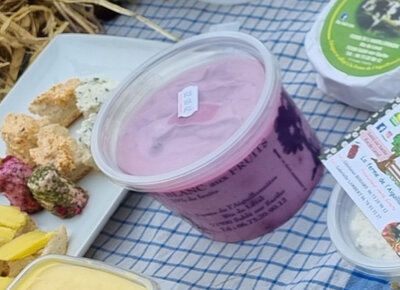 Fromage blanc lissé à la myrtille 🫐