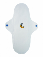 Serviette hygiénique nuit lavable en coton